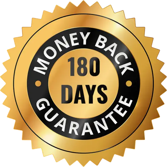 Emperor’s Vigor Tonic 60-day money-back guarantee badge